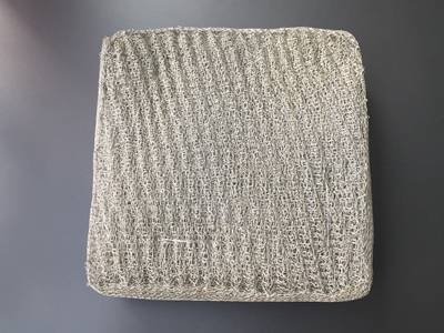 There is a square compress knitted wire mesh panel filter.  